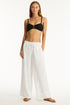 Sea Level Tidal Linen Plazzo Pant